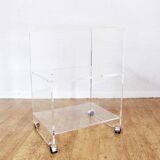 Storage cabinet or plexiglass tray
