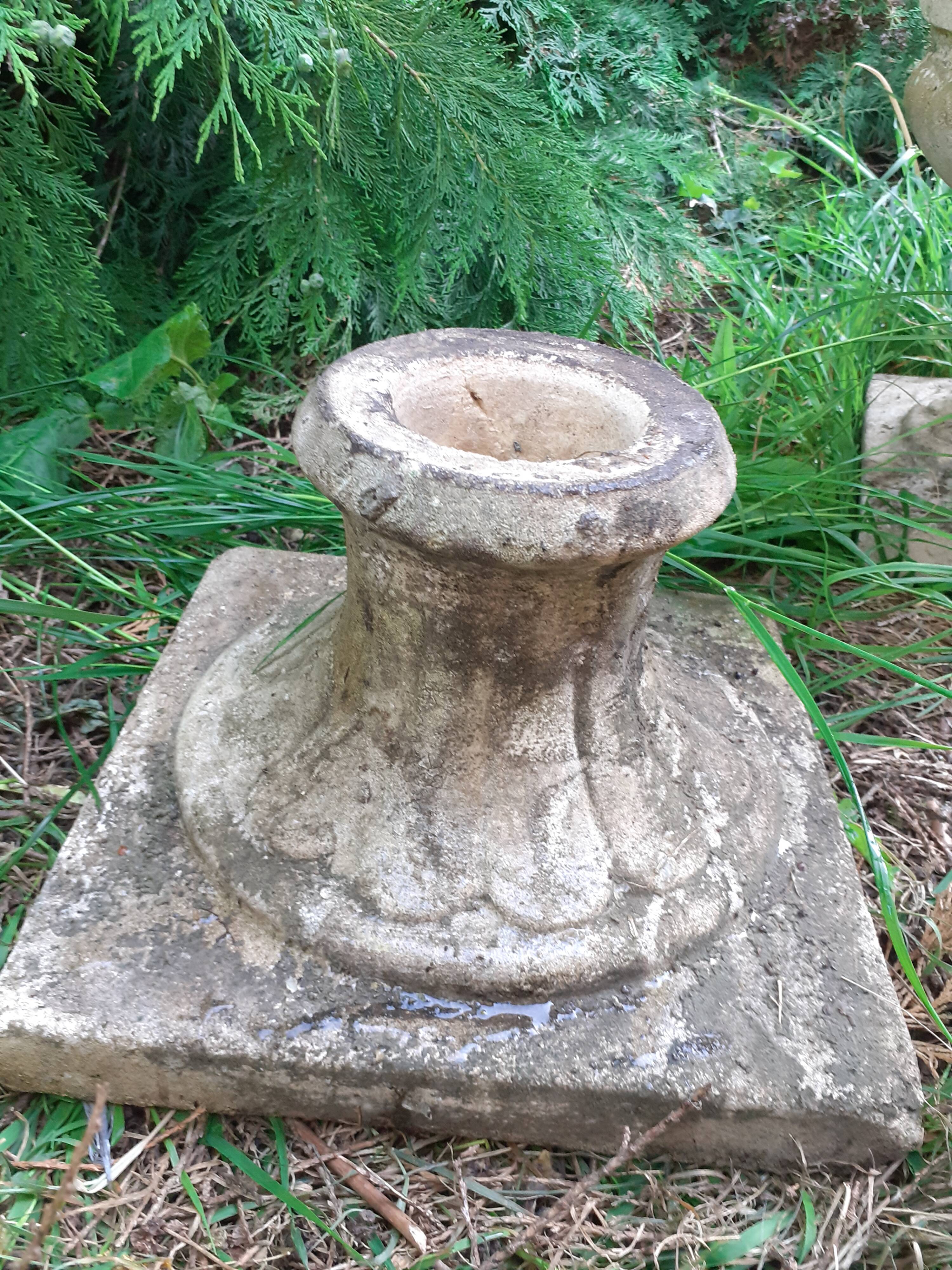 Pair of stone planter medicis