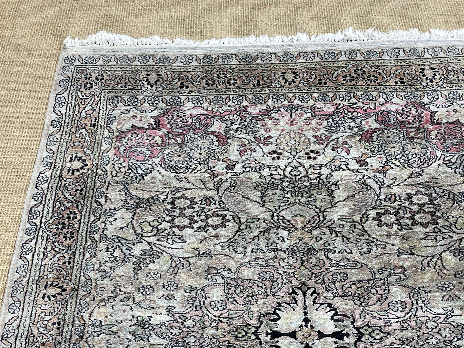 Handmade Iranian wool carpet