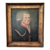Oil portrait XVIIIth