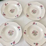 8 assiettes sarreguemines