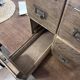 Wooden drawer unit