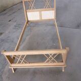 Oak bed from the 70s