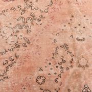 7x10 Dusty Pink Vintage Persian Rug, 199x303 Cm