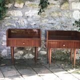 Pair of vintage bedside tables