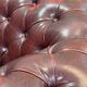 1980s Red 2-Seater Chesterfield Sofa