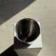 Stainless steel champagne and wine bucket with handle D19 H19