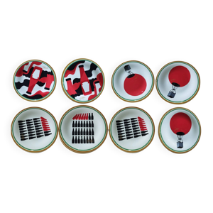 Lot de 8 assiettes Villeroy