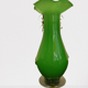 Green Murano vase