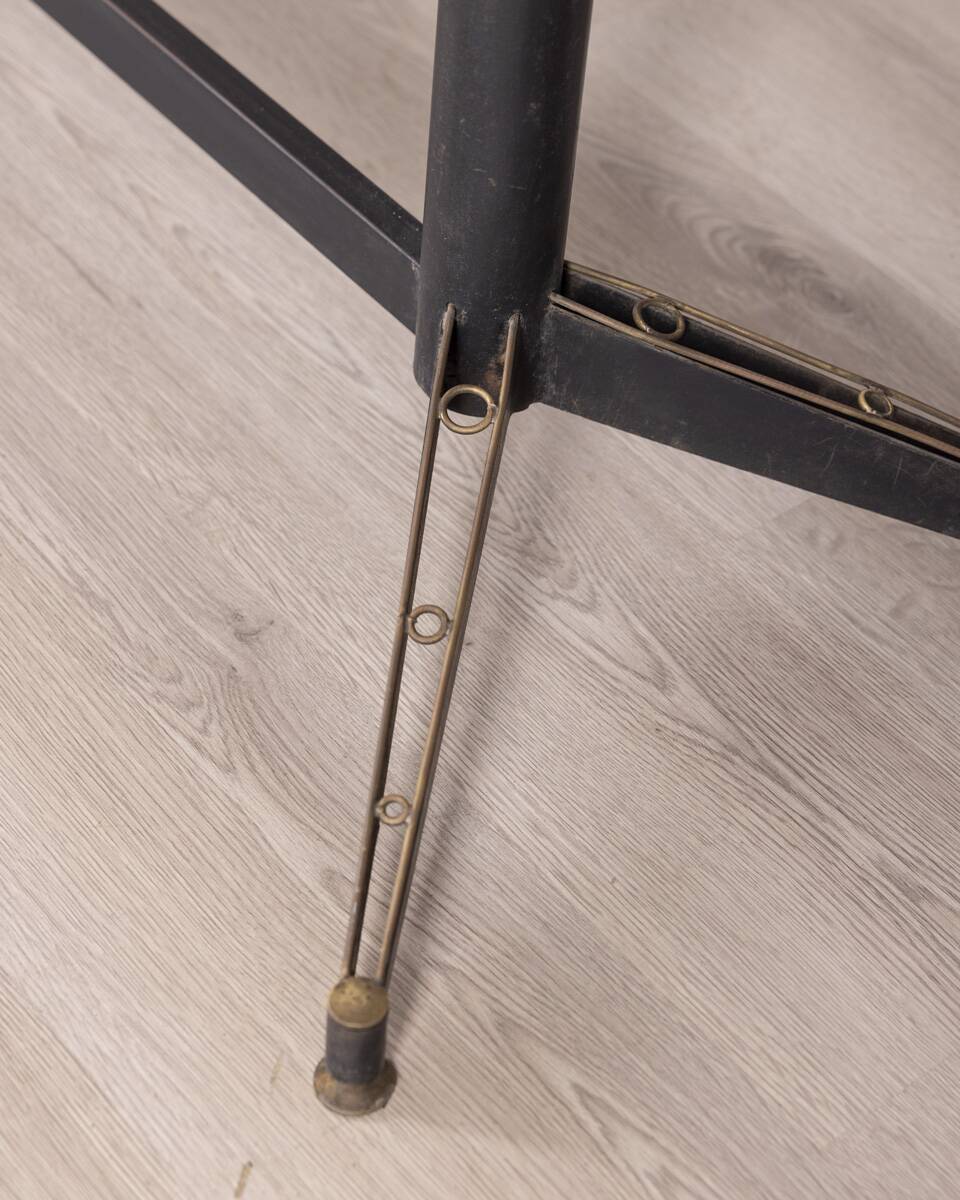 Vintage wooden table from the 1960s designed by Carlo Ratti for Lissoni.