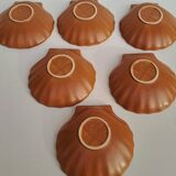 6 scallop bowls Émile Henry