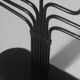 Gunnar Ander Black Metal And Copper Candelabra, For Ystad Metall, 1960s