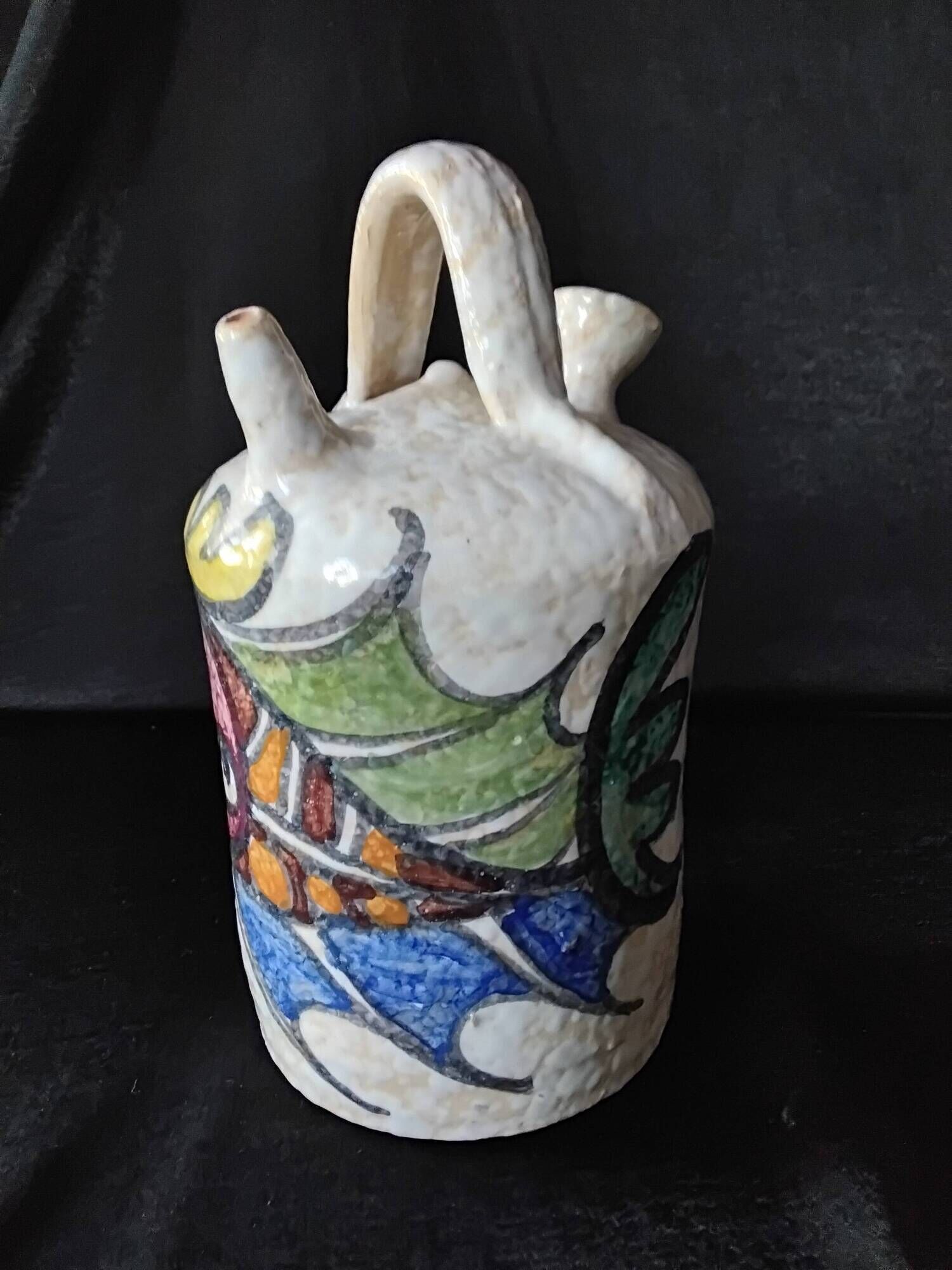 Ceramic goat by Pablo Sandino Toledo made in Spain decor P