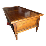 Table basse en bois style classique