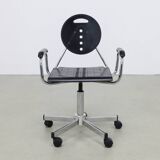 Office chair "Charlie" by Carlo Bimbi for Segis, 1980s Memphis style