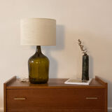 Lampe dame jeanne et jute