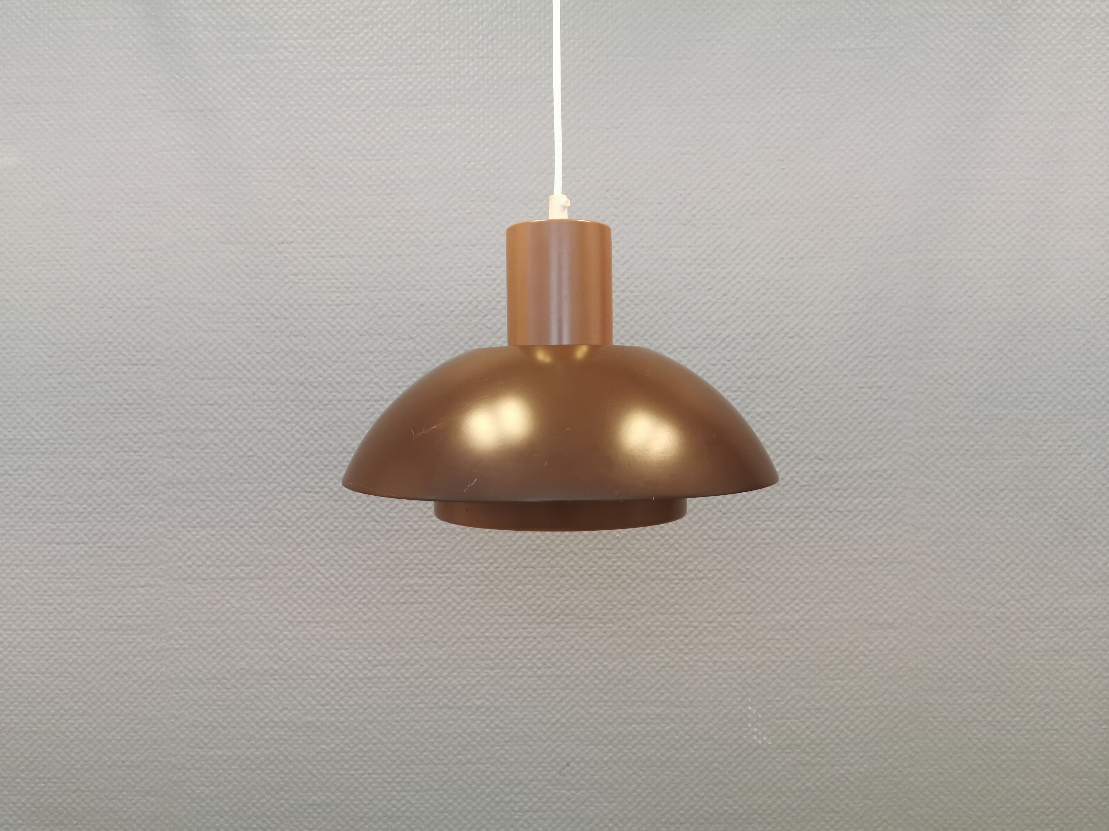 Hanging lamp, designed by Jo Hammerborg model Lakaj, produced by Fog & Mørup Denmark in 1977