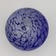 Large vintage round candy in speckled glass, Clichy glass style - 1970s-1980s