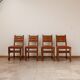 Ensemble de quatre chaises