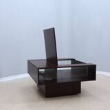 Table basse desserte vintage modulable avec bar 1960