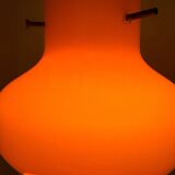 Orange opaline chandelier from the 70s