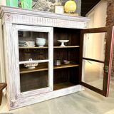 Patinated revamped display case