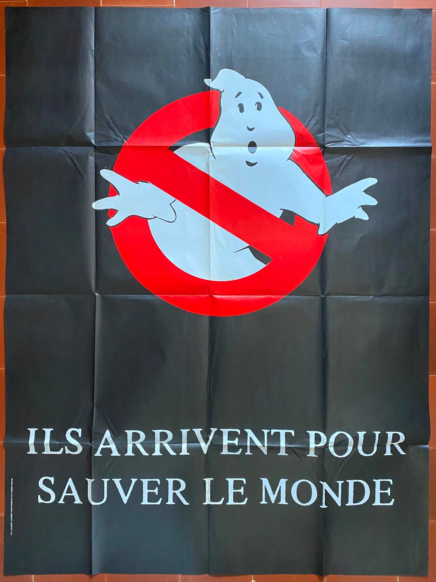Original movie poster "S.O.S. Ghostbusters Ghostbusters" Bill Murray 120x160cm 1984