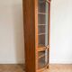Antique wooden display cabinet