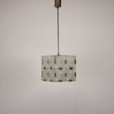 Mid-Century Square Clear Glass Pendant by Kamenicky Senov, 1960's