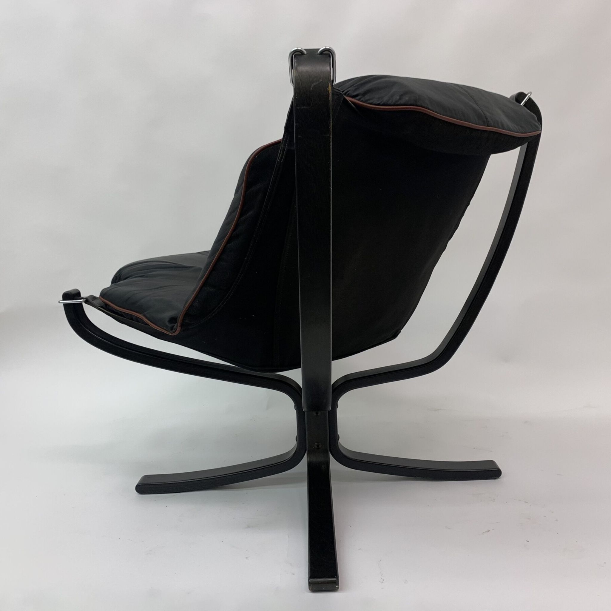 Falcon leather armchair by Sigurd Ressel for Vatne Møbler 1970s