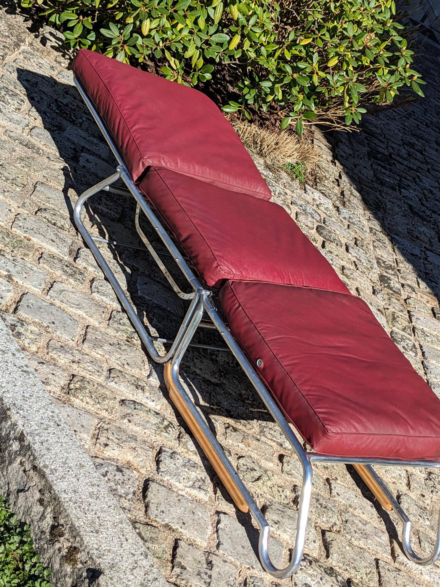 Modernist armchair by F. CARUELLE