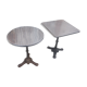 Paire de tables de bistrot