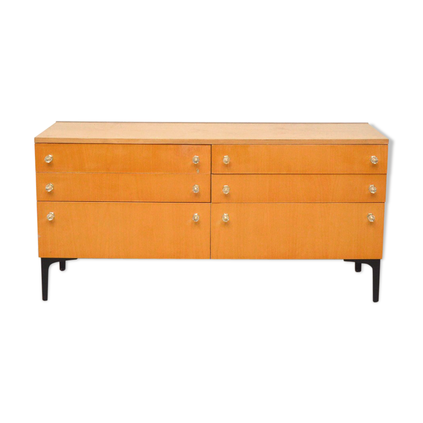 Low storage furniture, 1960s