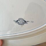 Ancien plat à poisson Creil et Montereau