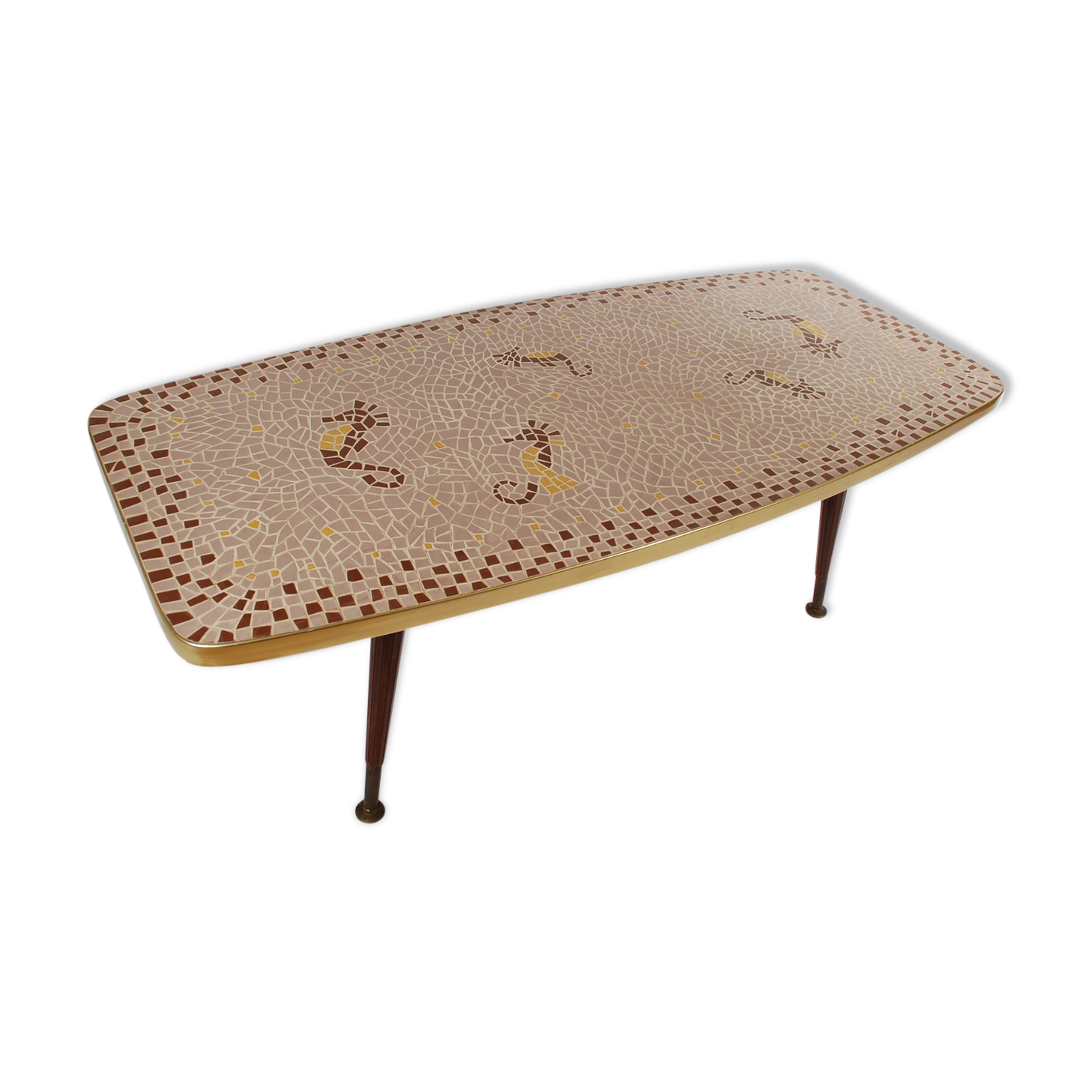 Mosaic of the 1950s coffee table