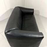 De Sede DS 47 dark brown neckleather 2-1/2 seats sofa