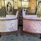 Paire de fauteuils bergères époque Art Déco