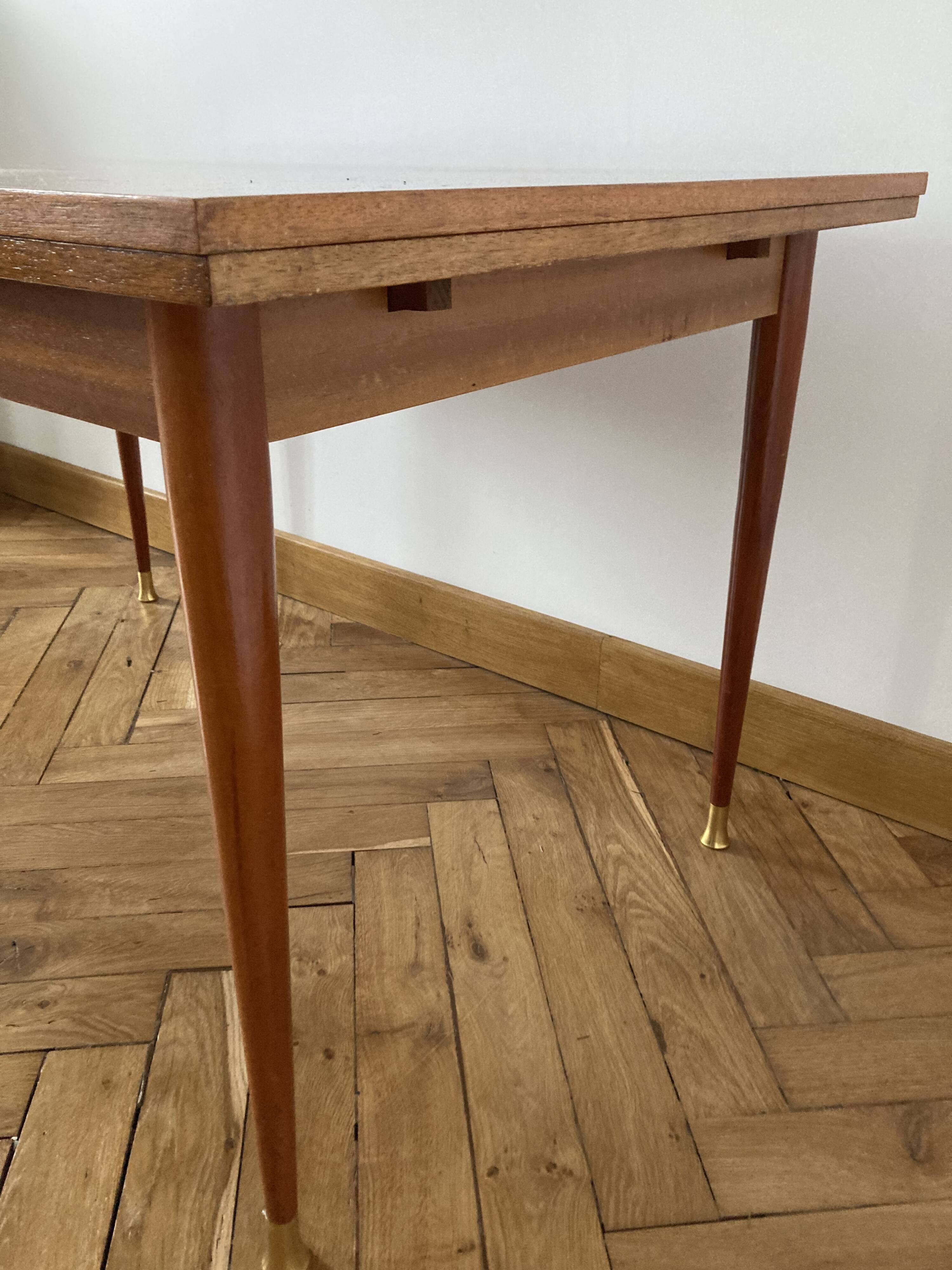 Scandinavian-style rectangular table