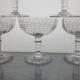 6 coupes à champagne en cristal