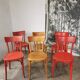 Lot de 6 chaises bistrot vintage