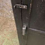 Vintage parisian black patinated buffet