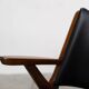 Leather lounge chair by Dal Vera