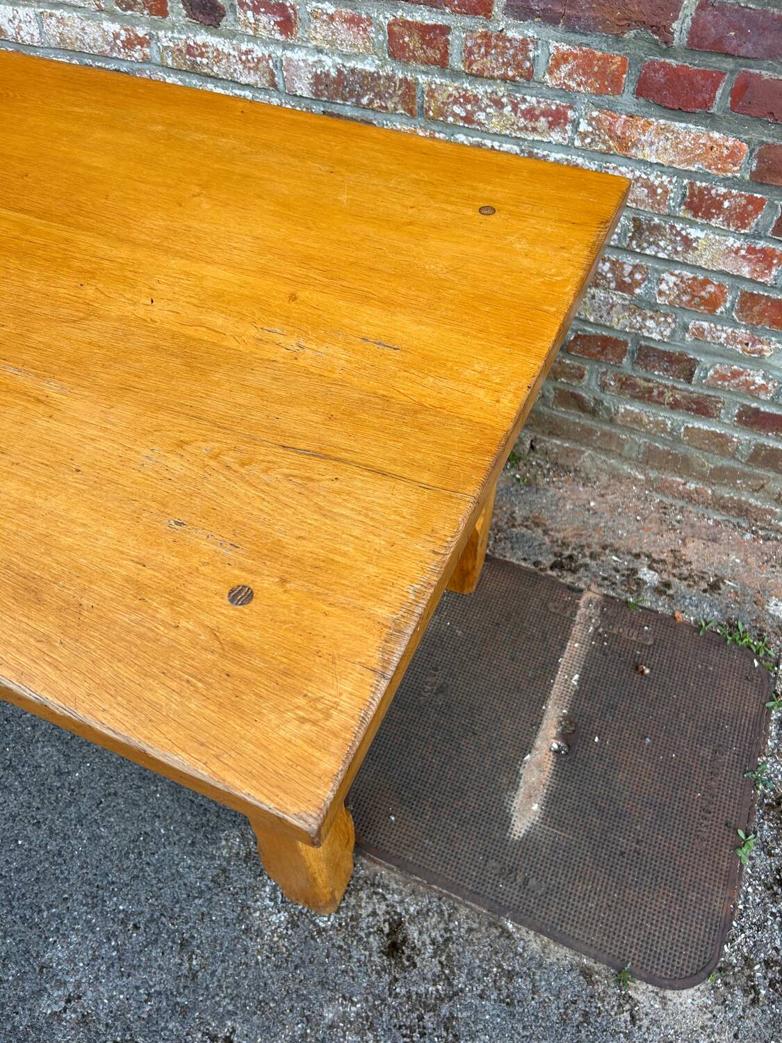 Beautiful oak farmhouse table