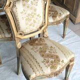 Set of 4 Napoleon III chairs, second half of the 19th century, France
