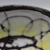 Beautiful vintage ceramic pocket emptying cup - vallauris maunier - no capron