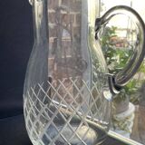 Un broc cristal taillé – Cristalleries Royales de Champagne