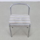 6x Dining Chair in Chrome model SE03 by Martin Visser for Spectrum, 1970s