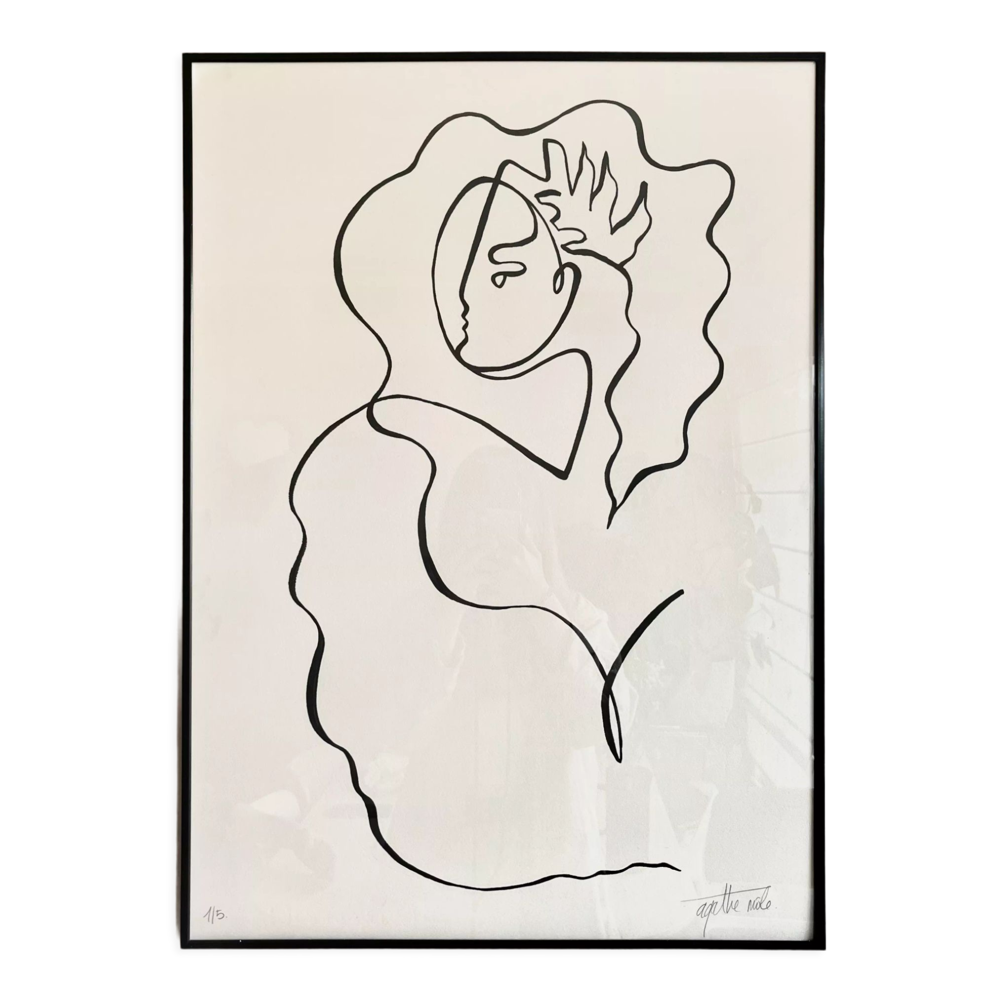 " La fille des étoiles ", 2023, format 50 x 70 cm by Atelier Agapé