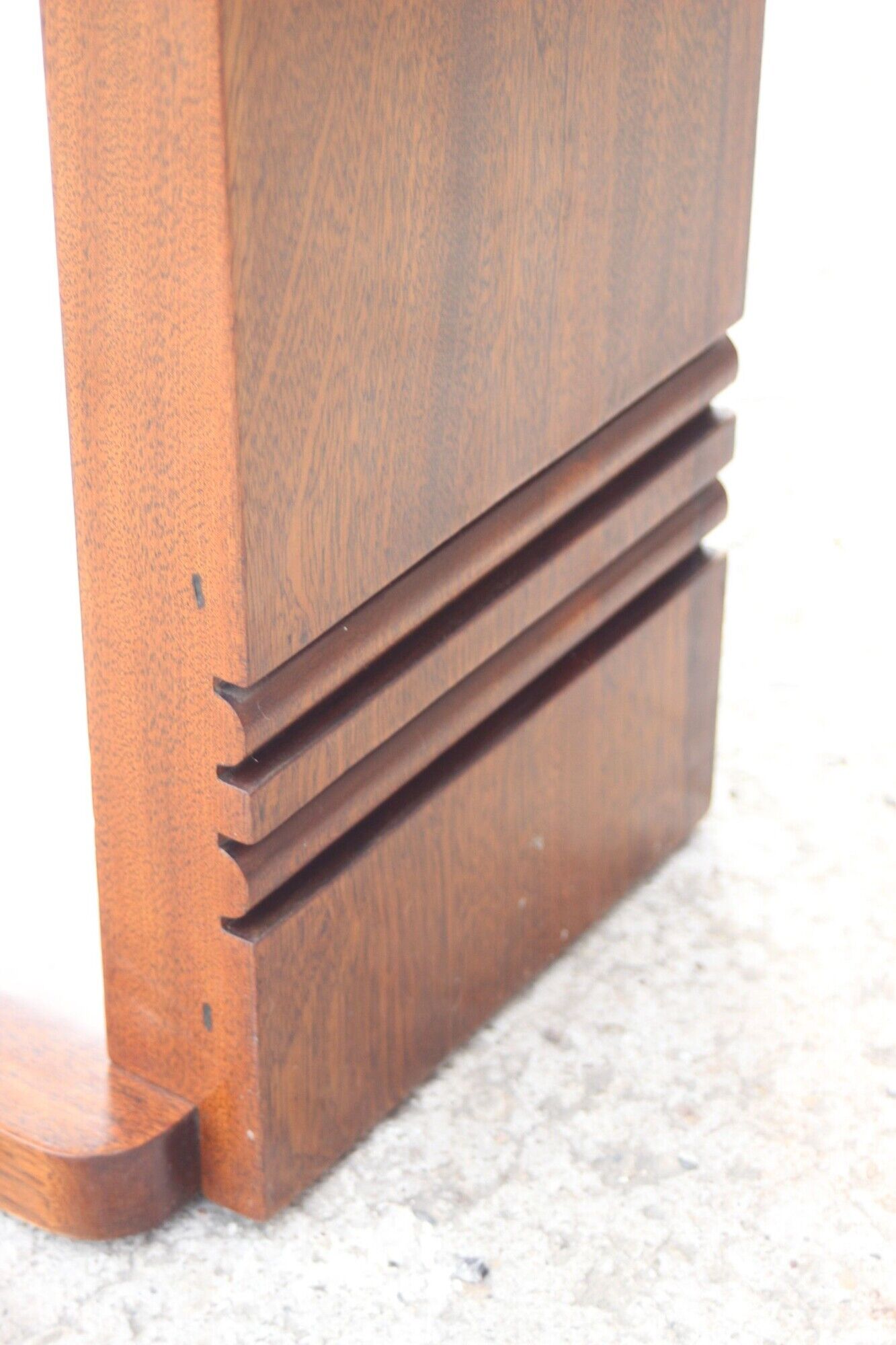 Coffee table in wood and parchment, France, 1930s