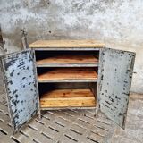 Industrial cabinet sideboard steel